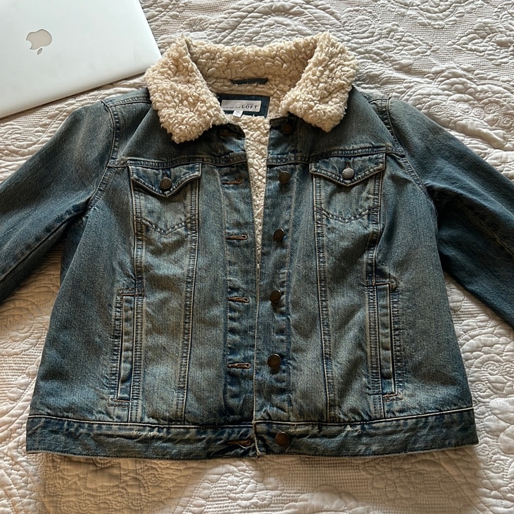 Teddy Lined Jean Jacket